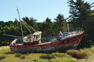 epave bateau bretagne plougasnou le diben